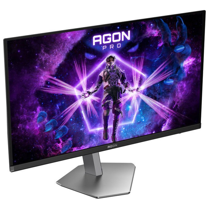 Aoc Ag276uzd Monitor Pc 26.5'' 4k Uhd Oled Nero