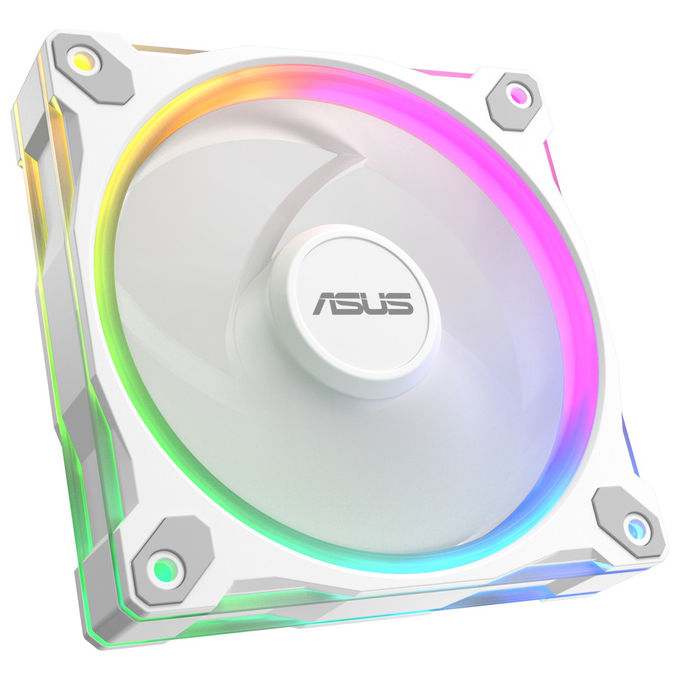 ASUS Prime MR120 Ventola ARGB Bianca, 12cm