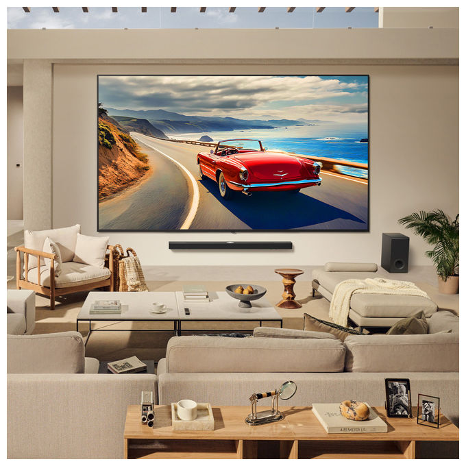 LG 55QNED70A6A Tv Qned 55'' 4K Smart Tv Webos 25 DVB-T2 HEVC-H.265 Classe energetica G