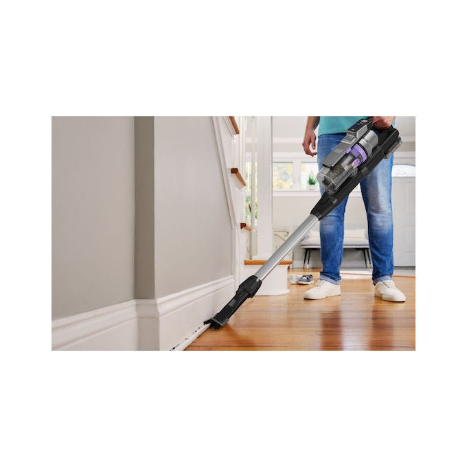 Black and Decker BSV520BRP-QW Scopa Elettrica Senza Filo, Nero