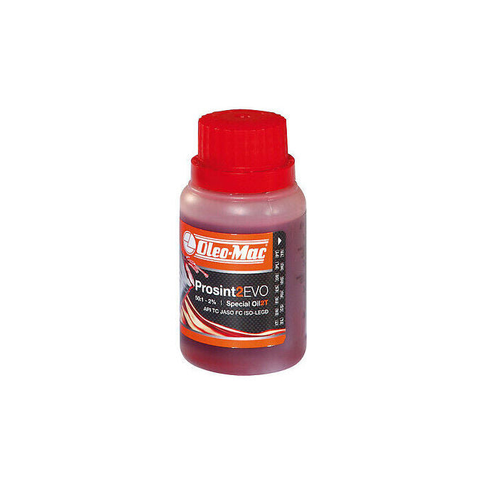 Olio Miscela 2T Oleomac Prosint 2 Evo Rosso per Motore