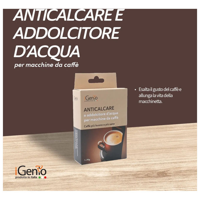 Ametera 979 Filtro Anticalcare Addolcitore Acqua per Macchina da Caffe' 70 Kg Resine Certificate colore Multicolore
