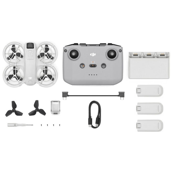 DJI Neo Fly More Combo Quadrirotore 12 MP Nero e Bianco