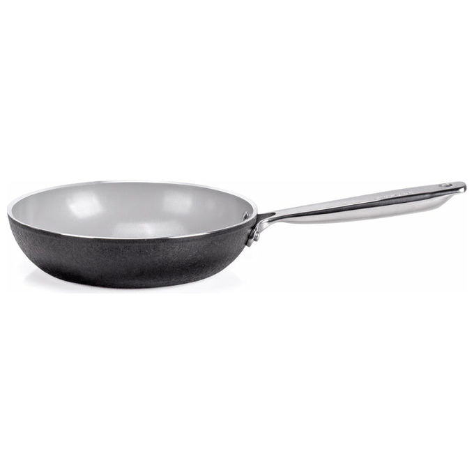 Moneta Padella Armonia Finegres 20 cm, Alluminio Antiaderente Nero-Grigio
