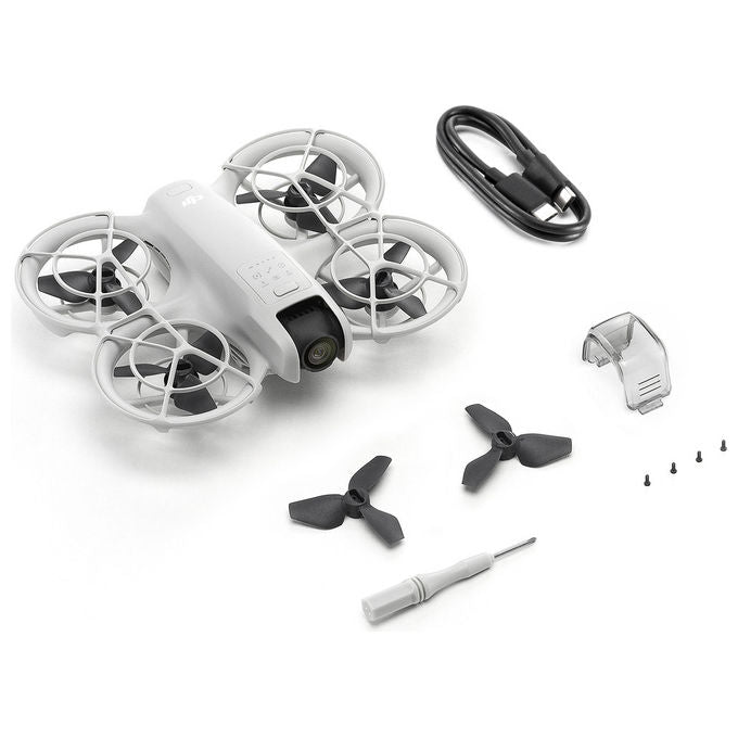 DJI Neo Drone Quadricottero 4K con Fotocamera 12MP Bianco e Nero
