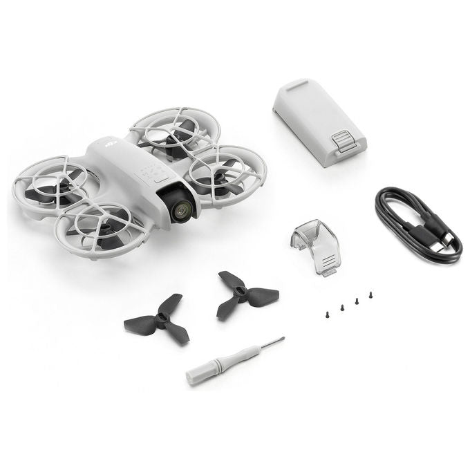 DJI Neo Drone Quadricottero 4K con Fotocamera 12MP Bianco e Nero