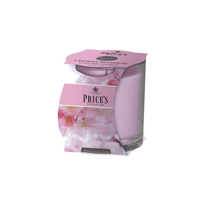 Price's Candles Candela Cherry Blossom in Vetro