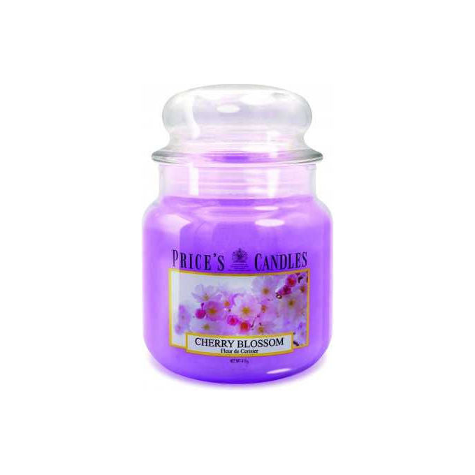 Price's Candles Candela in Giara Media Fiori di Ciliegio