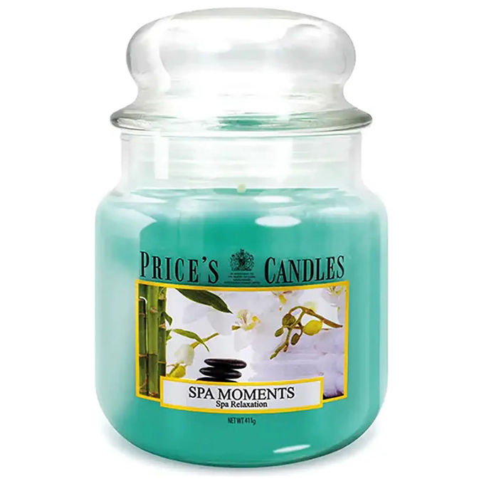 Price's Candles Candela Profumata Giara Media Spa Moments