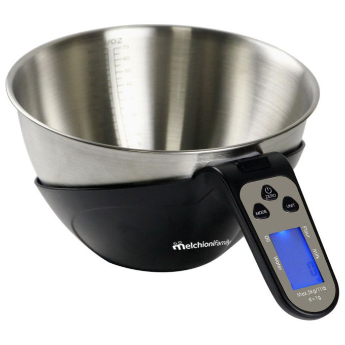 Melchioni Equilibra, Bilancia Cucina Digitale Alta Precisione