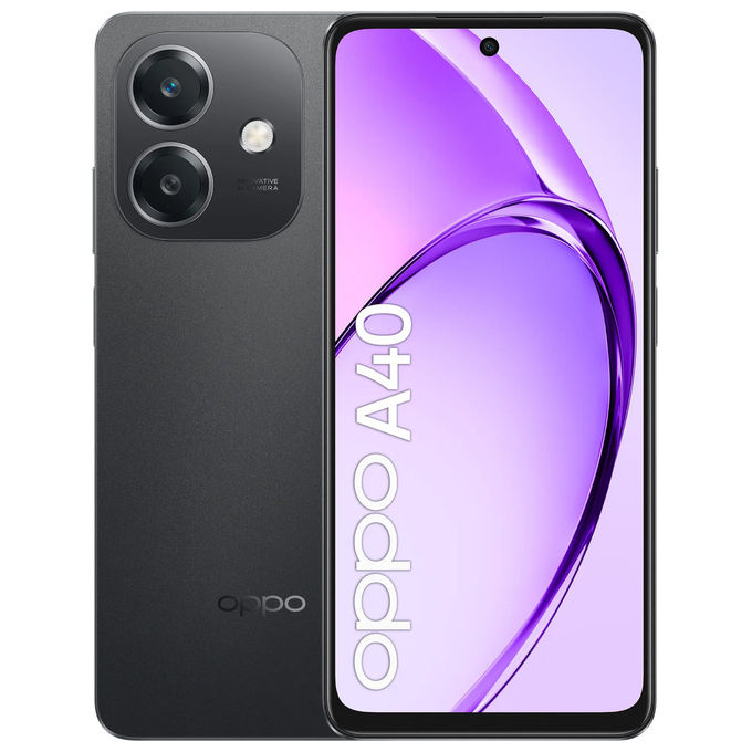 Oppo A40, 4GB RAM 128GB, Android 14, Nero