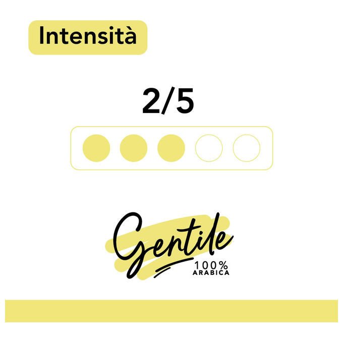 Caffe' Musetti 50 Capsule Compatibili Nespresso Miscela Gentile Arabica