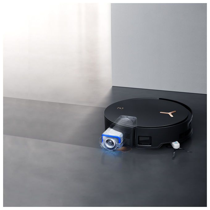 Ecovacs Robot Aspirapolvere Lavapavimenti Deebot X8 Pro Omni Nero Con Sacchetto per la Polvere