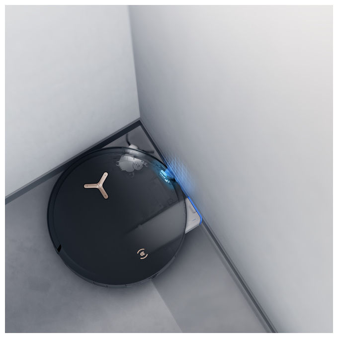 Ecovacs Robot Aspirapolvere Lavapavimenti Deebot X8 Pro Omni Nero Con Sacchetto per la Polvere