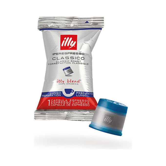 Illy, Capsule Caffe' Iperespresso Classico, Tostatura Media, 100% Arabica, per Macchine Iperespresso - Yeppon