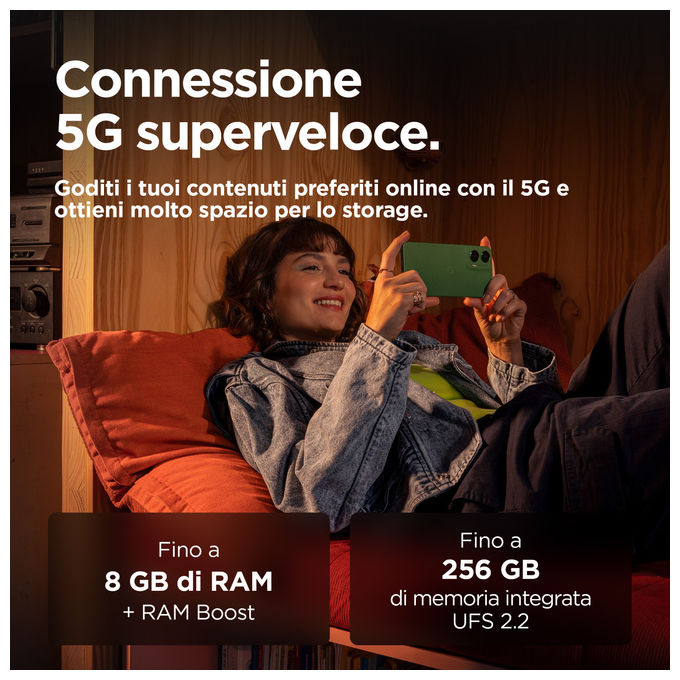 Motorola Moto G35 5G, 128GB, 4GB RAM, Verde