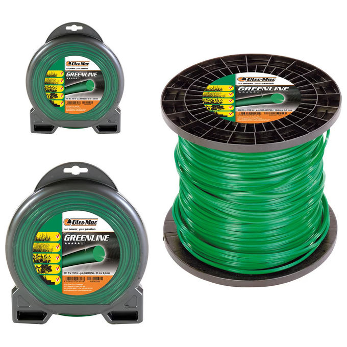 Oleo-Mac Filo Taglio Greenline Rotondo 2.7mm x 15m