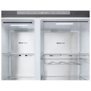 LG GSLE91MBAB Frigorifero Side by Side 179 cm Classe B 623 L Acciaio Inox Strutturato e Anti-impronta colore Grigio