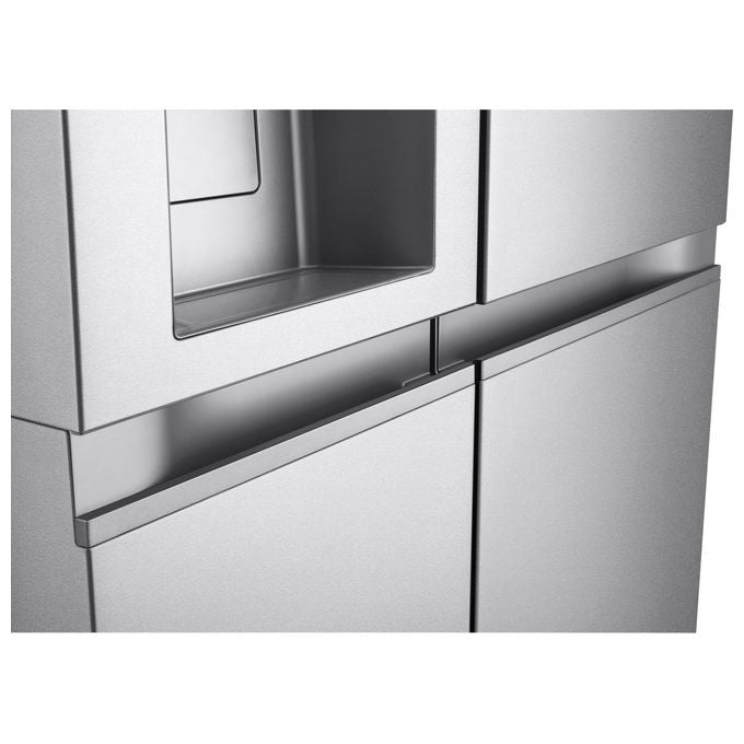LG GSLE91MBAB Frigorifero Side by Side 179 cm Classe B 623 L Acciaio Inox Strutturato e Anti-impronta colore Grigio