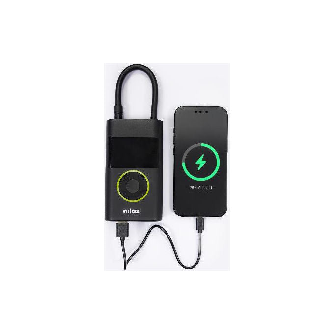 Nilox NXAIRPUMP Pompa Aria Elettrica 10 Bar