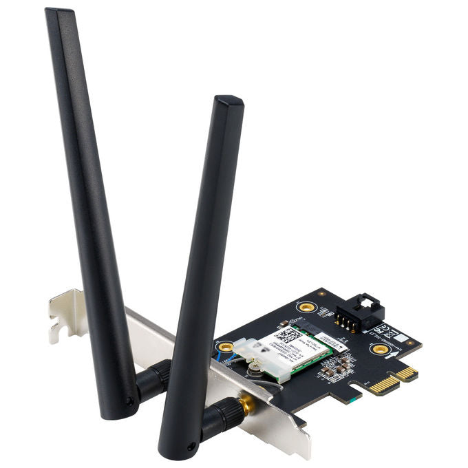 ASUS PCE-BE6500 Adattatore di Rete Wi-Fi 7 Tri-Band