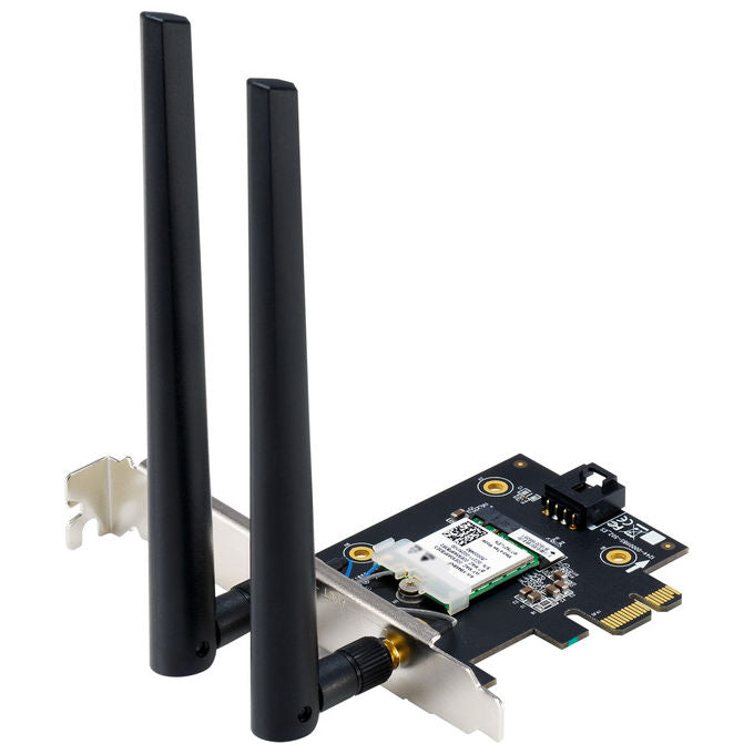 ASUS PCE-BE6500 Adattatore di Rete Wi-Fi 7 Tri-Band