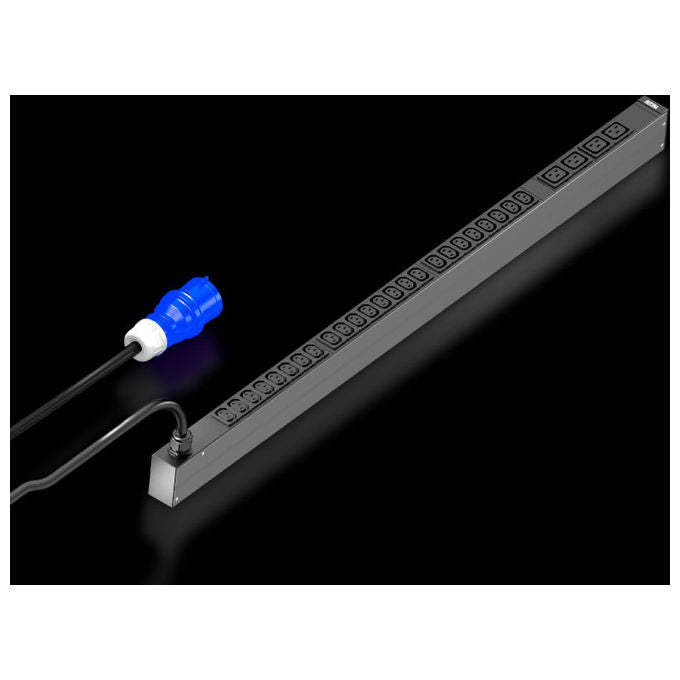 Rittal 7979.115 PDU 28 Prese AC Nero Alluminio e Plastica