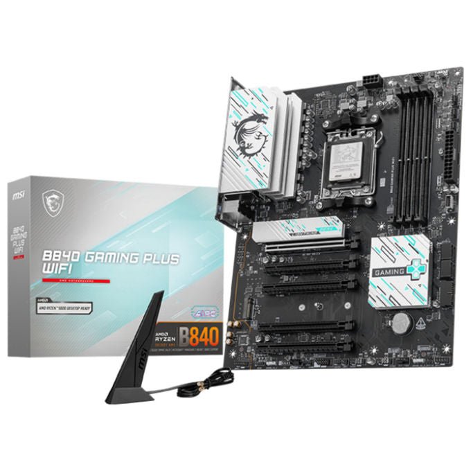 MSI, Scheda Madre, B840 Gaming Plus Wi-Fi, ATX, Socket AM5, DDR5