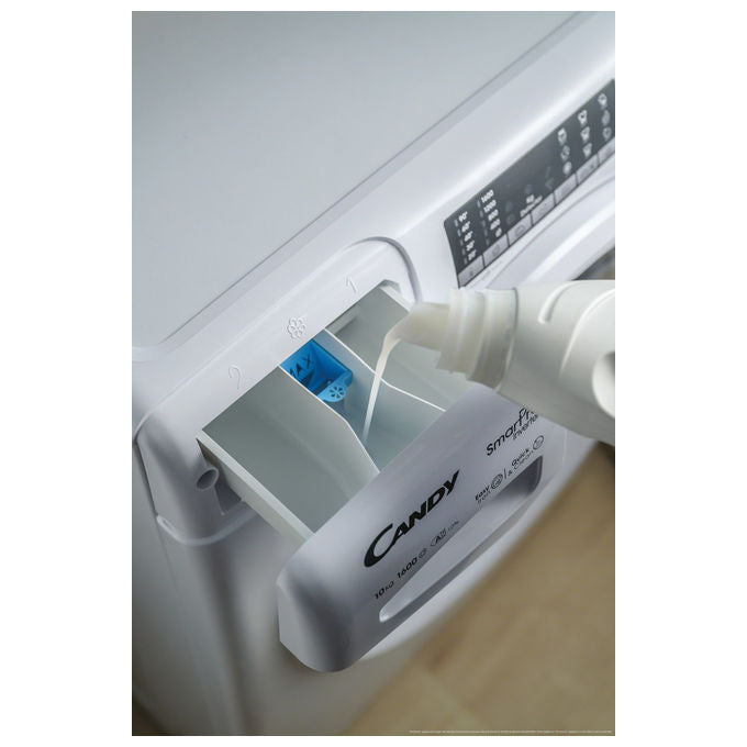 Candy CSO486TWM6-1-S Lavatrice Carica Frontale 8 Kg 1400 Giri Inverter Smart Pro colore Bianco