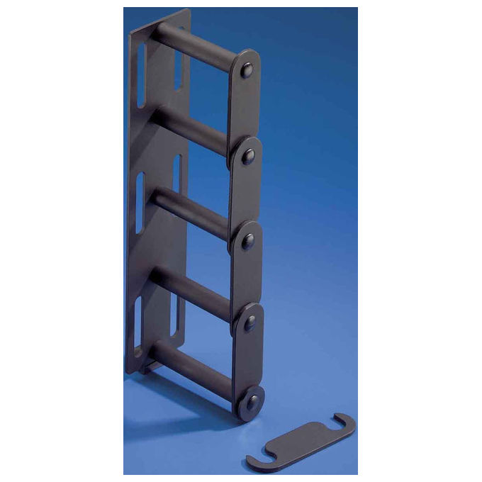Rittal Portacavi 4U Montaggio Rack 19 Metallo RAL 9005