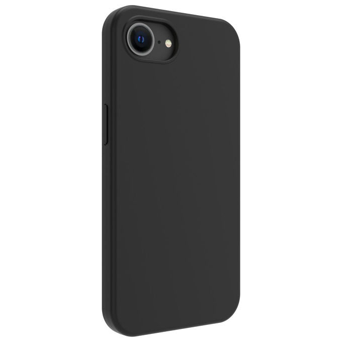 Dbramante1928 Custodia iPhone 16e 155 cm in Silicone Riciclato Nero Notte