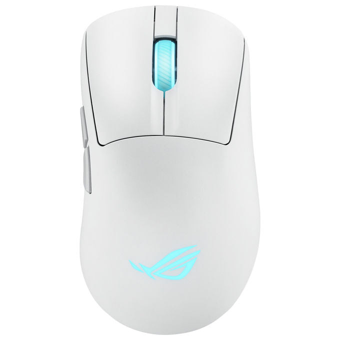 ASUS Rog Keris II Origin Wht Mouse Gaming Ottico 42000 DPI Wireless Bianco