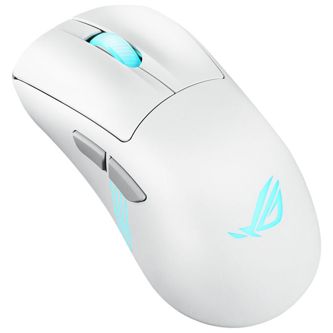 ASUS Rog Keris II Origin Wht Mouse Gaming Ottico 42000 DPI Wireless Bianco