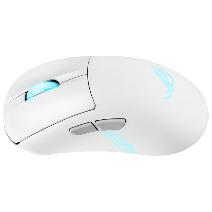 ASUS Rog Keris II Origin Wht Mouse Gaming Ottico 42000 DPI Wireless Bianco