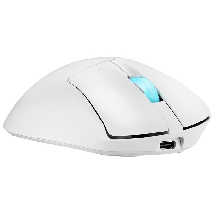 ASUS Rog Keris II Origin Wht Mouse Gaming Ottico 42000 DPI Wireless Bianco
