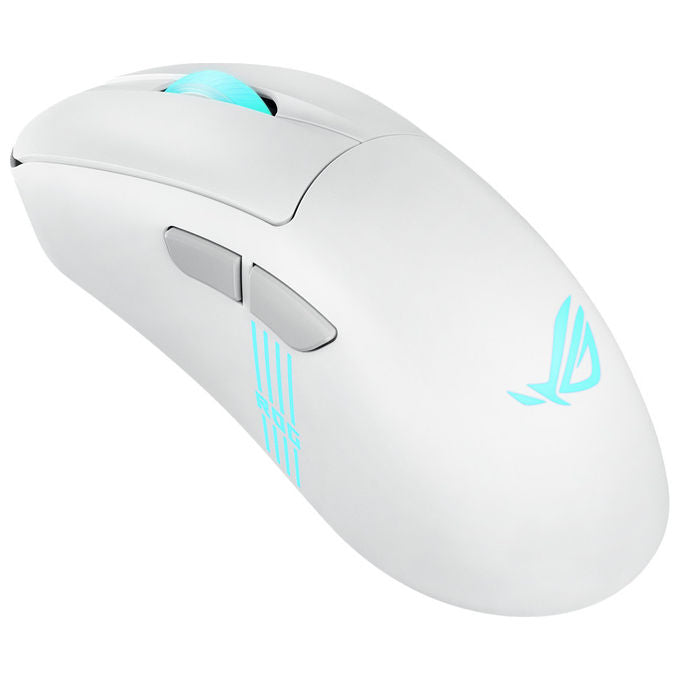 ASUS Rog Keris II Origin Wht Mouse Gaming Ottico 42000 DPI Wireless Bianco