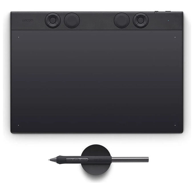 Wacom Intuos Pro Medium Tavoletta Grafica Nera 263x148 mm USB Bluetooth