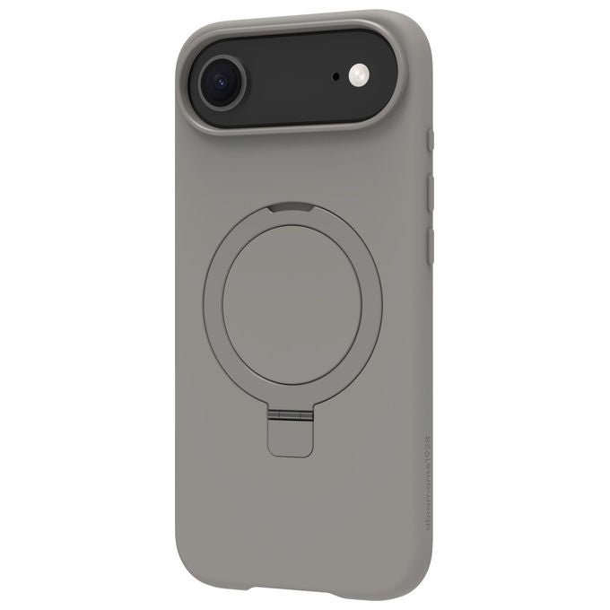 Dbramante1928 Custodia iPhone Roskilde MS Kick ICON Grigio MagSafe
