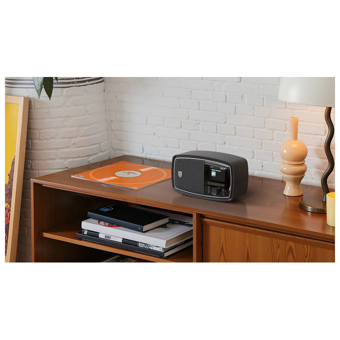 Philips Radio Portatile Analogica e Digitale TAV2000DB DAB+ FM Bluetooth Nero