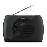 Thomson Radio Portatile DAB+ e FM Sveglia 50 stazioni preimpostate Nero