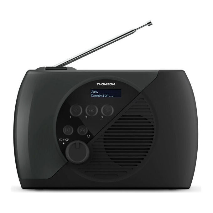 Thomson Radio Portatile DAB+ e FM Sveglia 50 stazioni preimpostate Nero