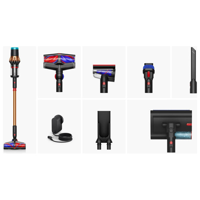 Dyson Aspirapolvere a Bastone V16 Piston Animal Submarine Senza Sacchetto Nero-Rame