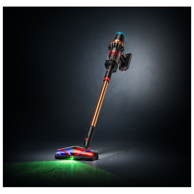Dyson Aspirapolvere a Bastone V16 Piston Animal Submarine Senza Sacchetto Nero-Rame