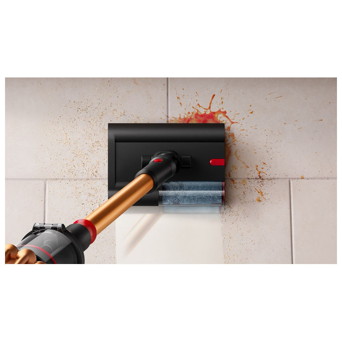 Dyson Aspirapolvere a Bastone V16 Piston Animal Submarine Senza Sacchetto Nero-Rame