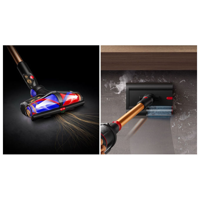Dyson Aspirapolvere a Bastone V16 Piston Animal Submarine Senza Sacchetto Nero-Rame