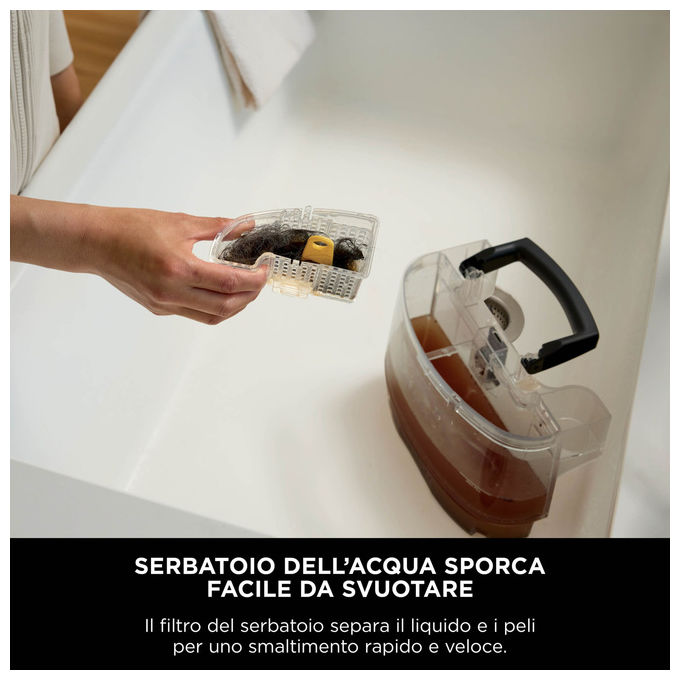 Shark StainStriker HairPro Pet Smacchiatore Portatile per Macchie e Peli Animali