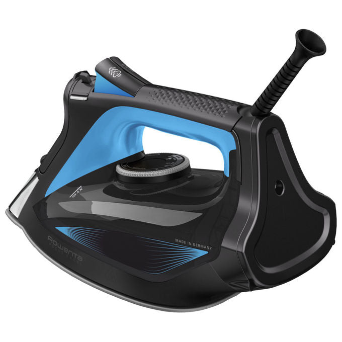 Rowenta DW5310, Ferro da Stiro a Vapore, 2700 W, Piastra Microsteam 400 HD Laser, Nero e Blu
