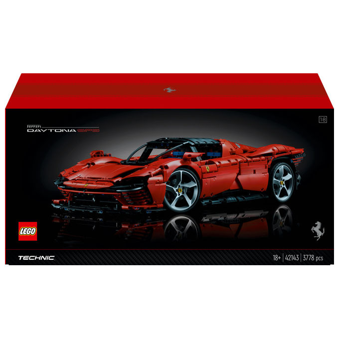 LEGO, Ferrari Daytona SP3 Technic, Set di Costruzione, 3778 Pezzi