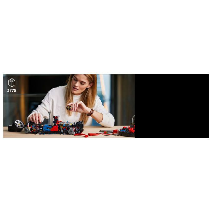 LEGO, Ferrari Daytona SP3 Technic, Set di Costruzione, 3778 Pezzi