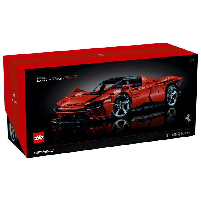 LEGO, Ferrari Daytona SP3 Technic, Set di Costruzione, 3778 Pezzi